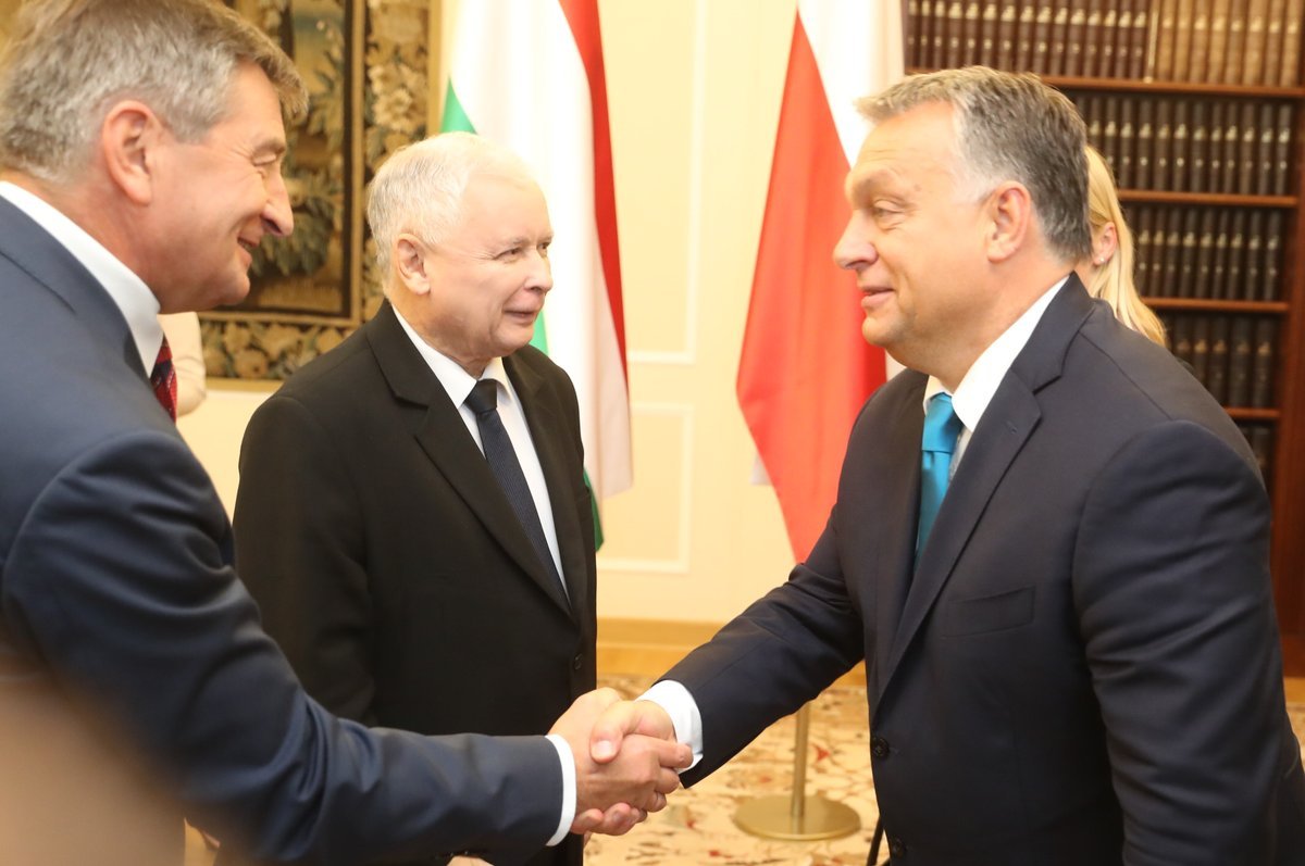 Jarosław Kaczyński spotkał się z Viktorem Orbanem
