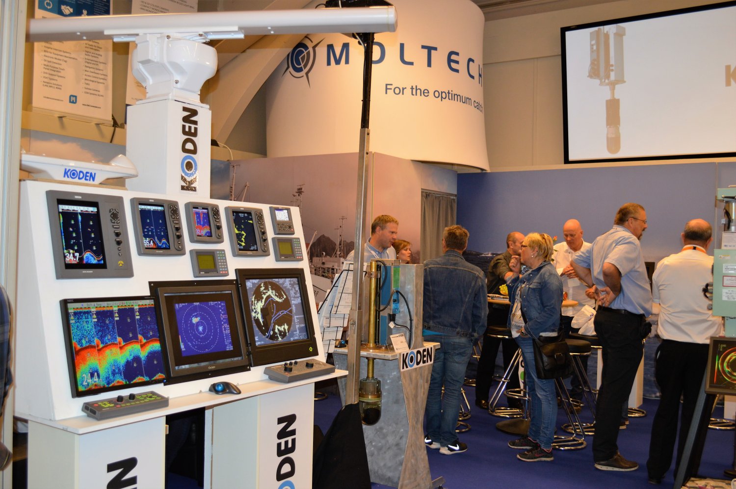 Na Nor-Fishing w Trondheim prezentuje się ponad 500 wystawców z róznych krajów, w tym z Polski.