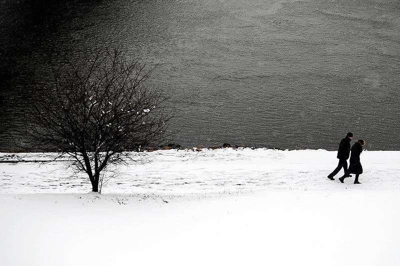 Za taki zimowy krajobraz w kwietniu odpowiada zablokowany polarny prąd strumieniowy.