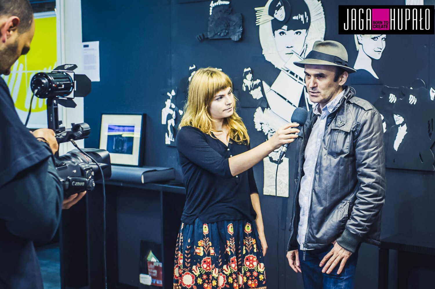 Paul Bargetto podczas wywiadu dla modnewlosy.pl