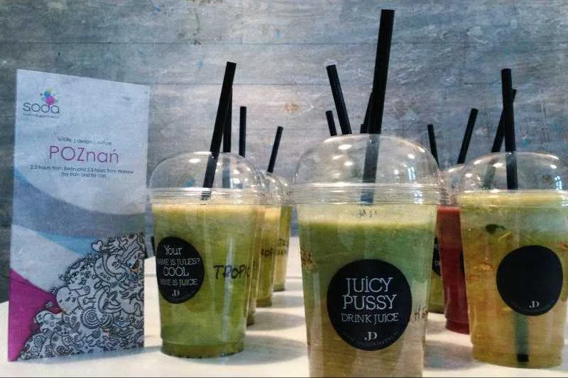 Bar Juice Drinkers oferuje świeże i pełne witamin soki