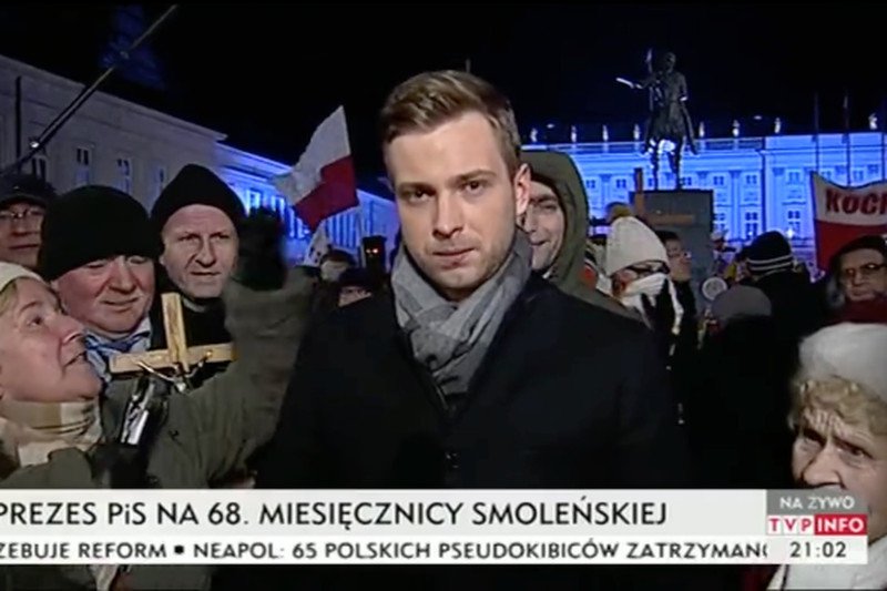 "Bydło" napadło na reportera TVP. A czy nie było wśród nich twojej babci lub dziadka?