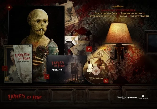 „Najlepszy horror tego roku”. „Przerażająca perełka z Polski”. To tylko kilka z wielu pochlebnych opinii wystawionych grze „Layers of Fear”. Z szacunku dla polskich graczy twórcy wydali ją na krajowym rynku w ekskluzywnej edycji kolekcjonerskiej