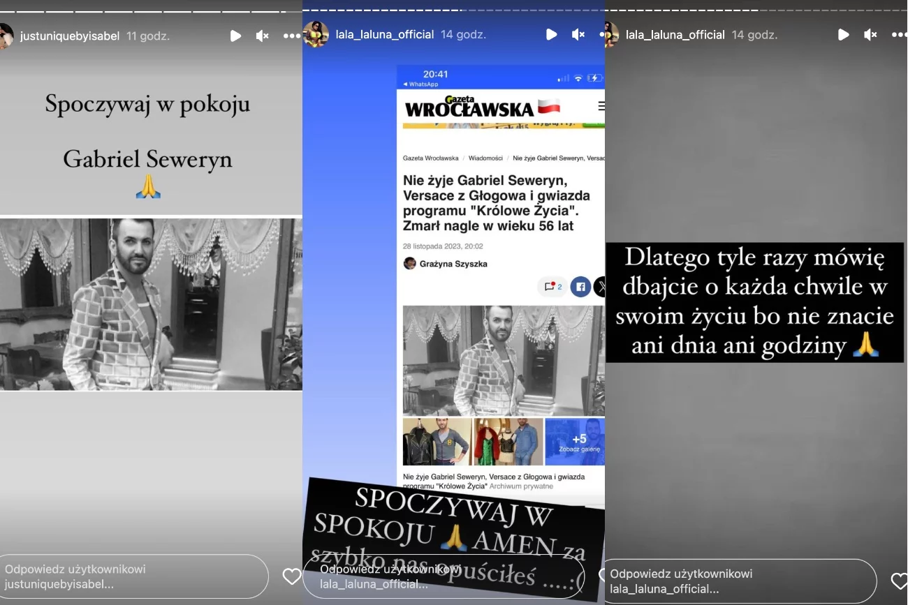 Gabriel Seweryn nie żyje. Gwiazdy "Królowych życia" TTV żegnają projektanta