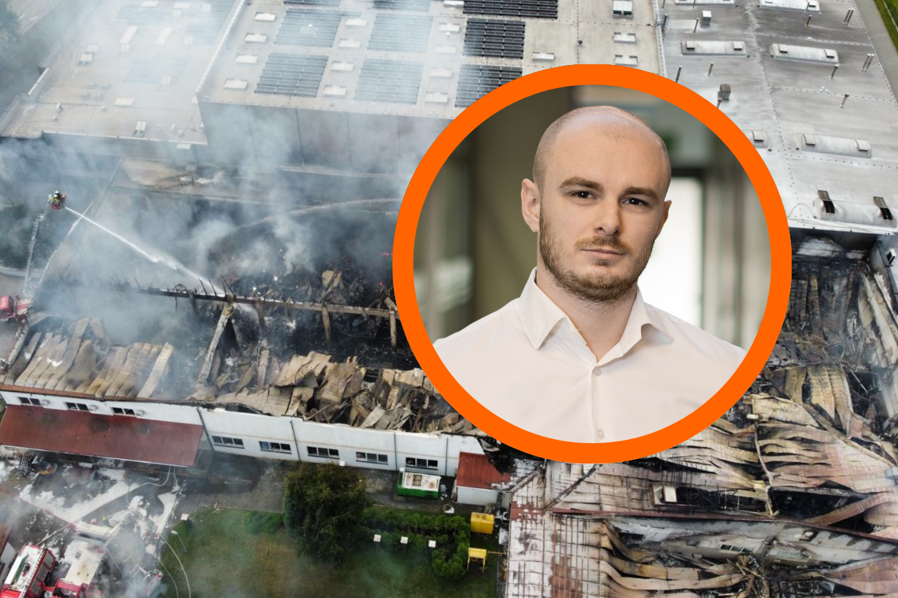 Artur Klęczar, wiceprezes Aksam rozmawia z redakcją NaTemat o pożarze zakładu i najbliższych planach firmy