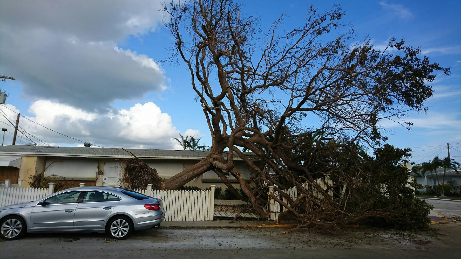 Key West Floryda 2017 po przejściu huraganu Irma
