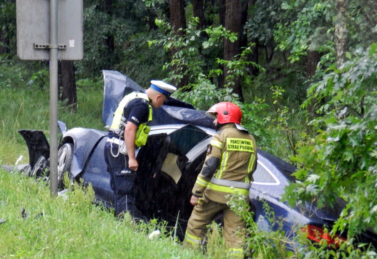 Wypadek w Stalowej Woli.