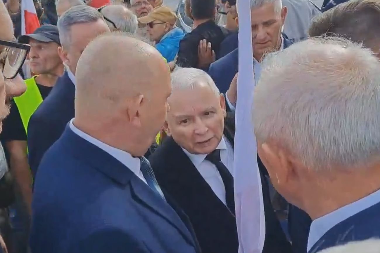 Jarosław Kaczyński użył niestosownych słów podczas miesięcznicy smoleńskiej