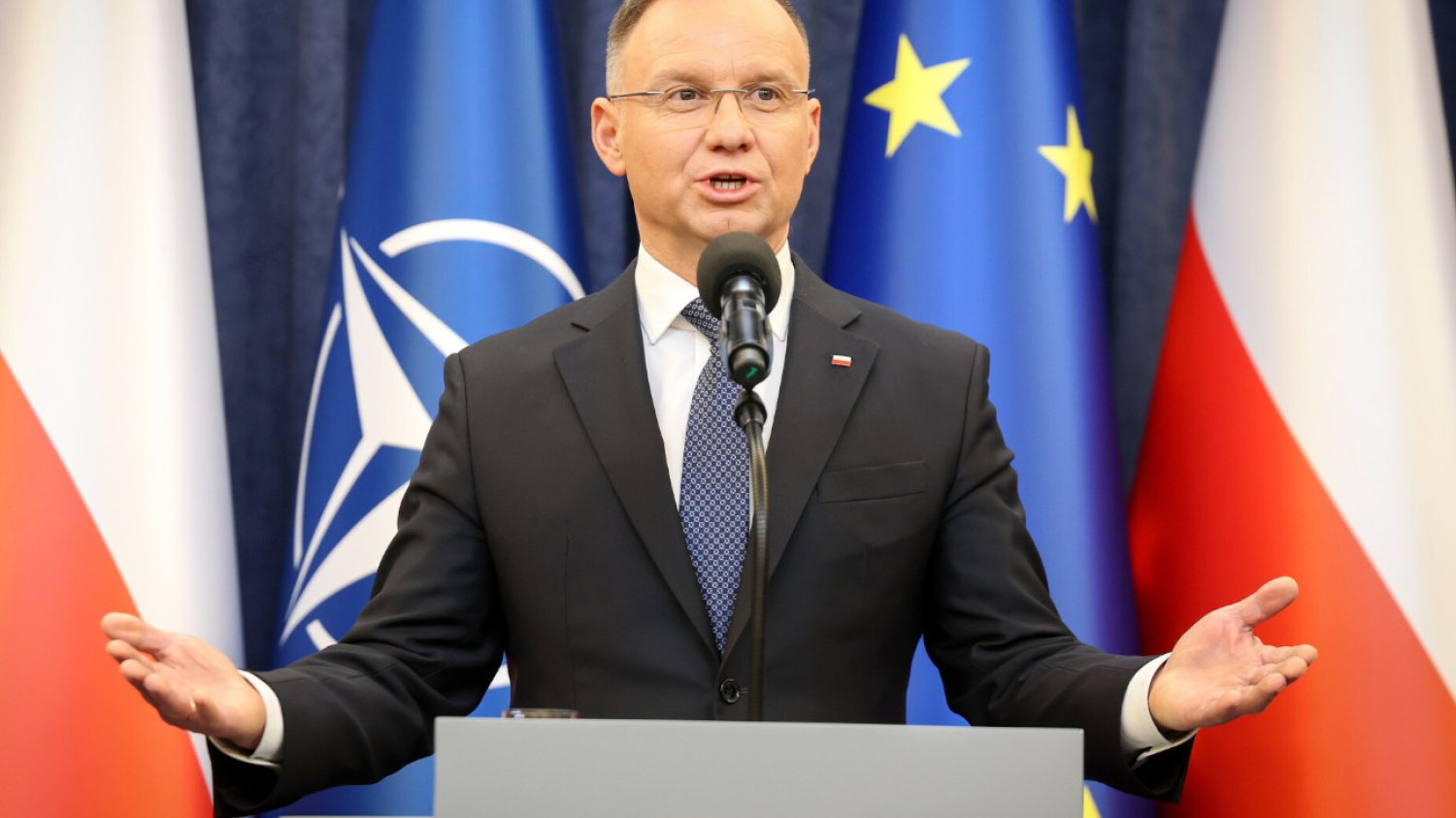 Oświadczenie Andrzeja Dudy. Prezydent chce współpracować z Donaldem Tuskiem?
