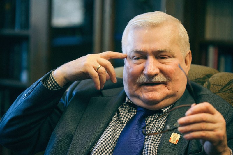 Lech Wałęsa chwali Jarosława Kaczyńskiego.