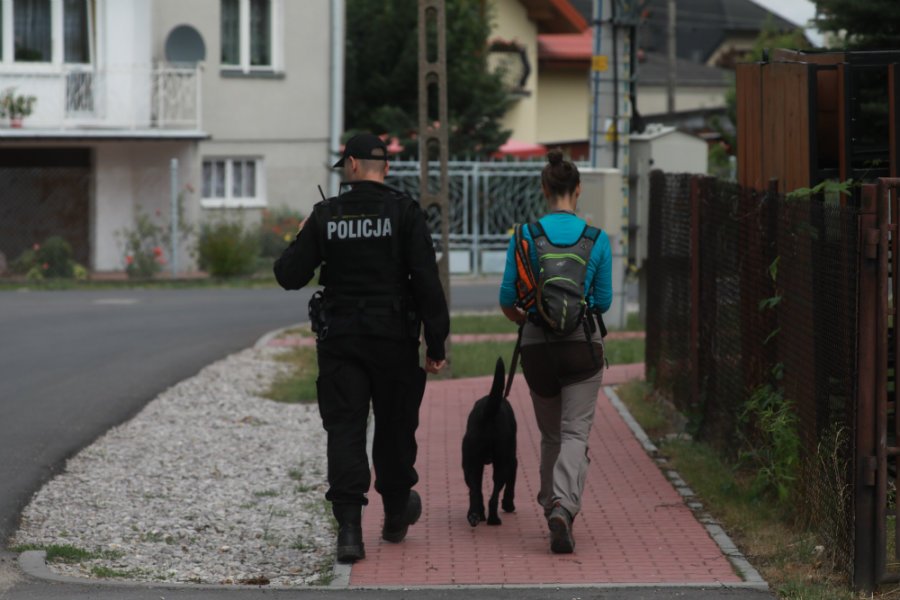 Akcja poszukiwawcza Łukasza w Grodzisku Mazowieckim.