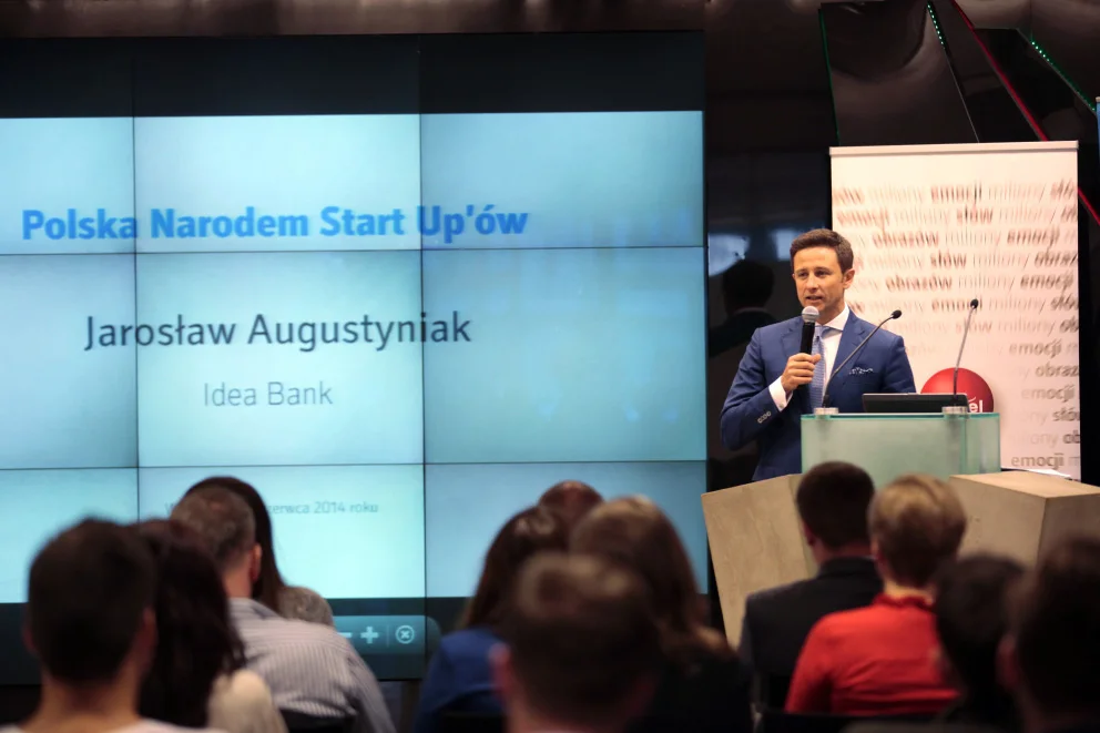 foto: Leszek Wiśniewski, Jarosław Augustyniak Prezes Idea Bank SA