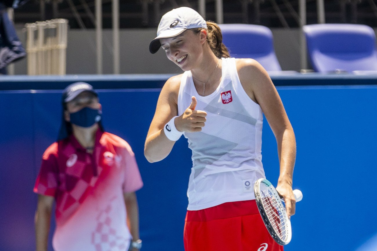 Iga Świątek wróciła na zwycięską ścieżkę na olimpijskich kortach. W środę wygrała w mikście z Łukaszem Kubotem