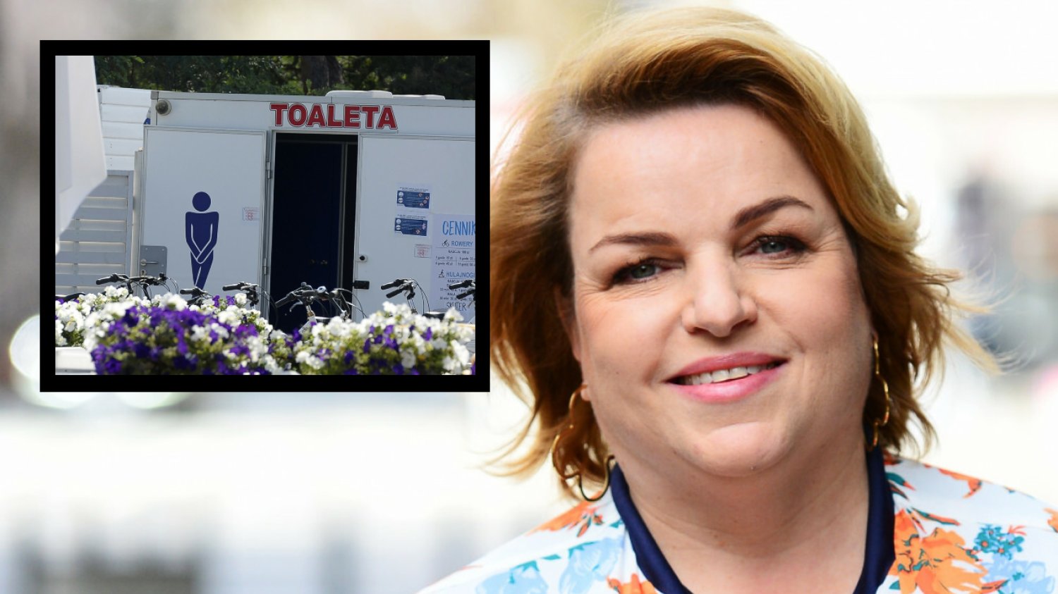 Katarzyna Bosacka wskazała na drożyznę w toaletach. "Lepiej w krzakach"