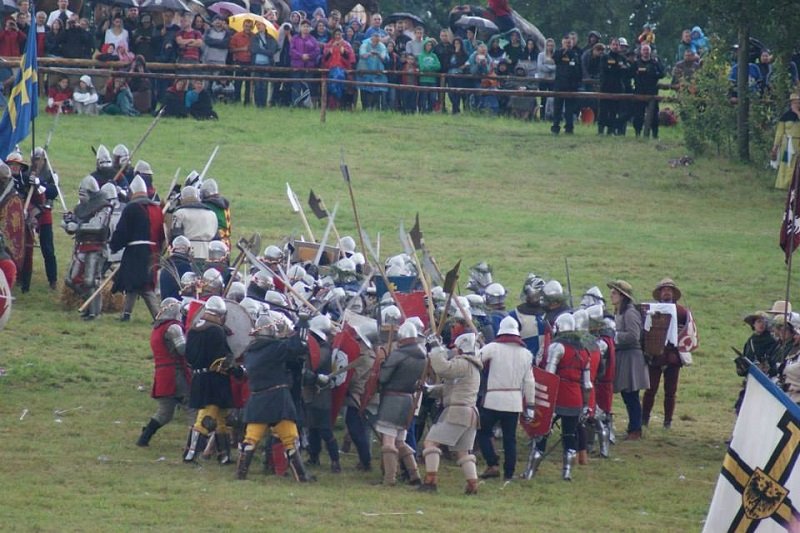 Inscenizacja Bitwy pod Grunwaldem to największa średniowieczna rekonstrukcja na świecie.