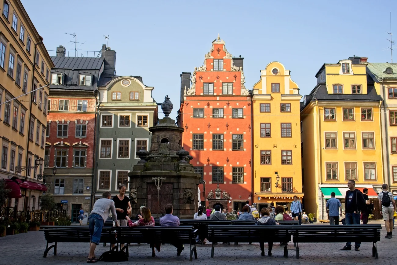 Stare miasto w Sztokholmie