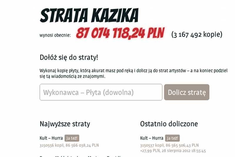 Strata Kazika obnaża błedy przemysłu muzycznego?