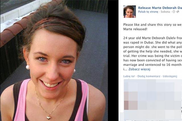 Marte Dalelv została ułaskawiona i może wrócić do Norwegii