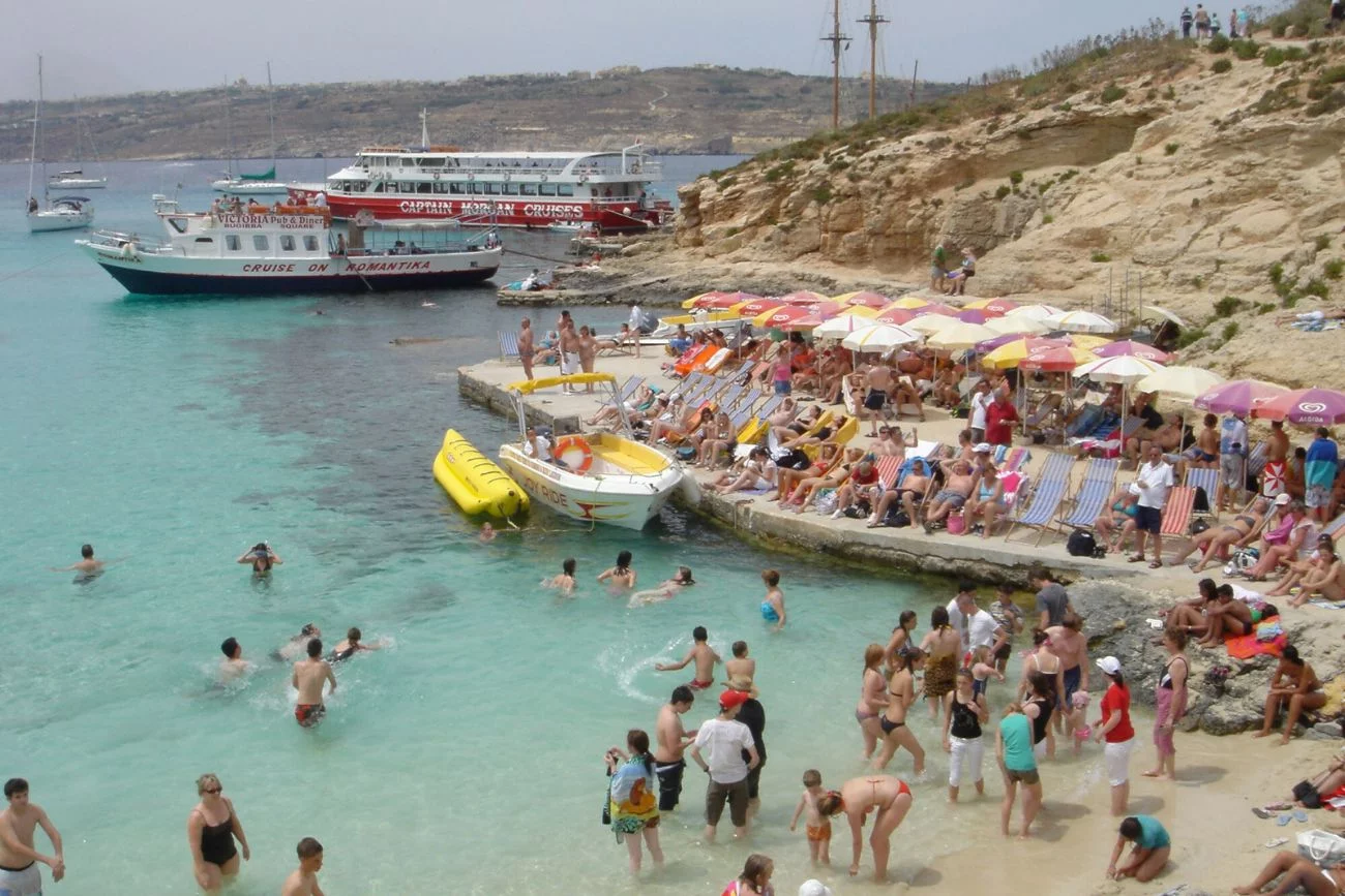 Malta wprowadziła limit turystów na słynnej plaży