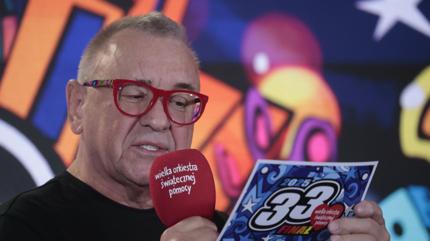 Jerzy Owsiak ujawnił rekordową kwotę zebraną podczas 33. finału WOŚP.