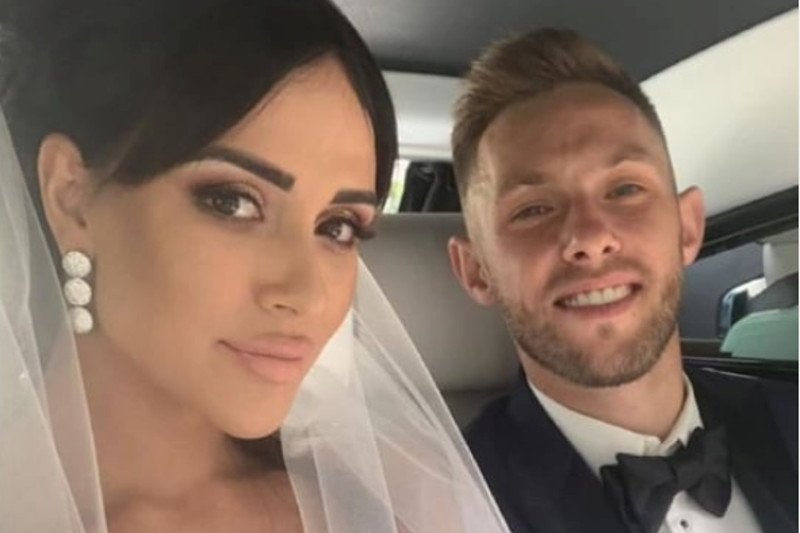 Piłkarz wziął drugi ślub, tym razem w Polsce.