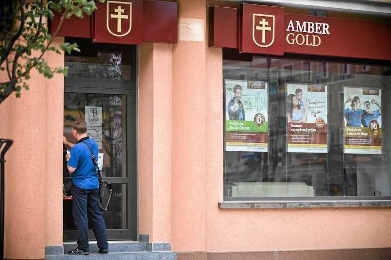 Oddział Amber Gold w Białymstoku.