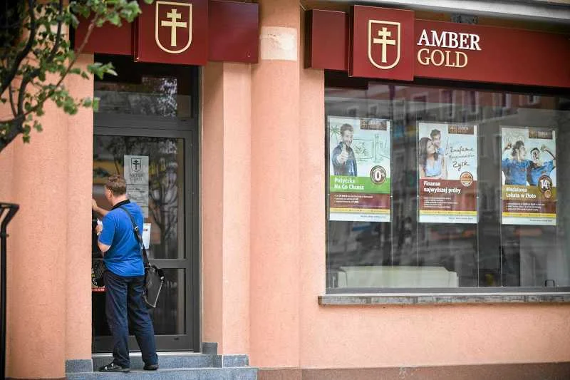 Oddział Amber Gold w Białymstoku.