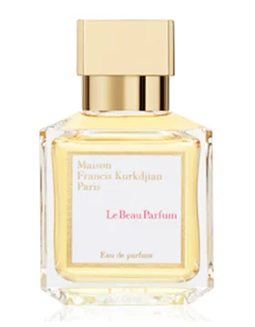 Le Beau Parfum marki Maison Francis Kurkdjian to kwiatowe perfumy dla kobiet. Poczujemy w nich tuberozę, madagaskarski ylang-ylang, kwiat tunezyjskiej pomarańczy i indyjski jaśmin.