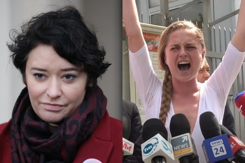 Anna Maria Żukowska skrytykowała krzyk białoruskiej aktywistki Jany Shostak.