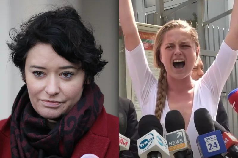 Anna Maria Żukowska skrytykowała krzyk białoruskiej aktywistki Jany Shostak.