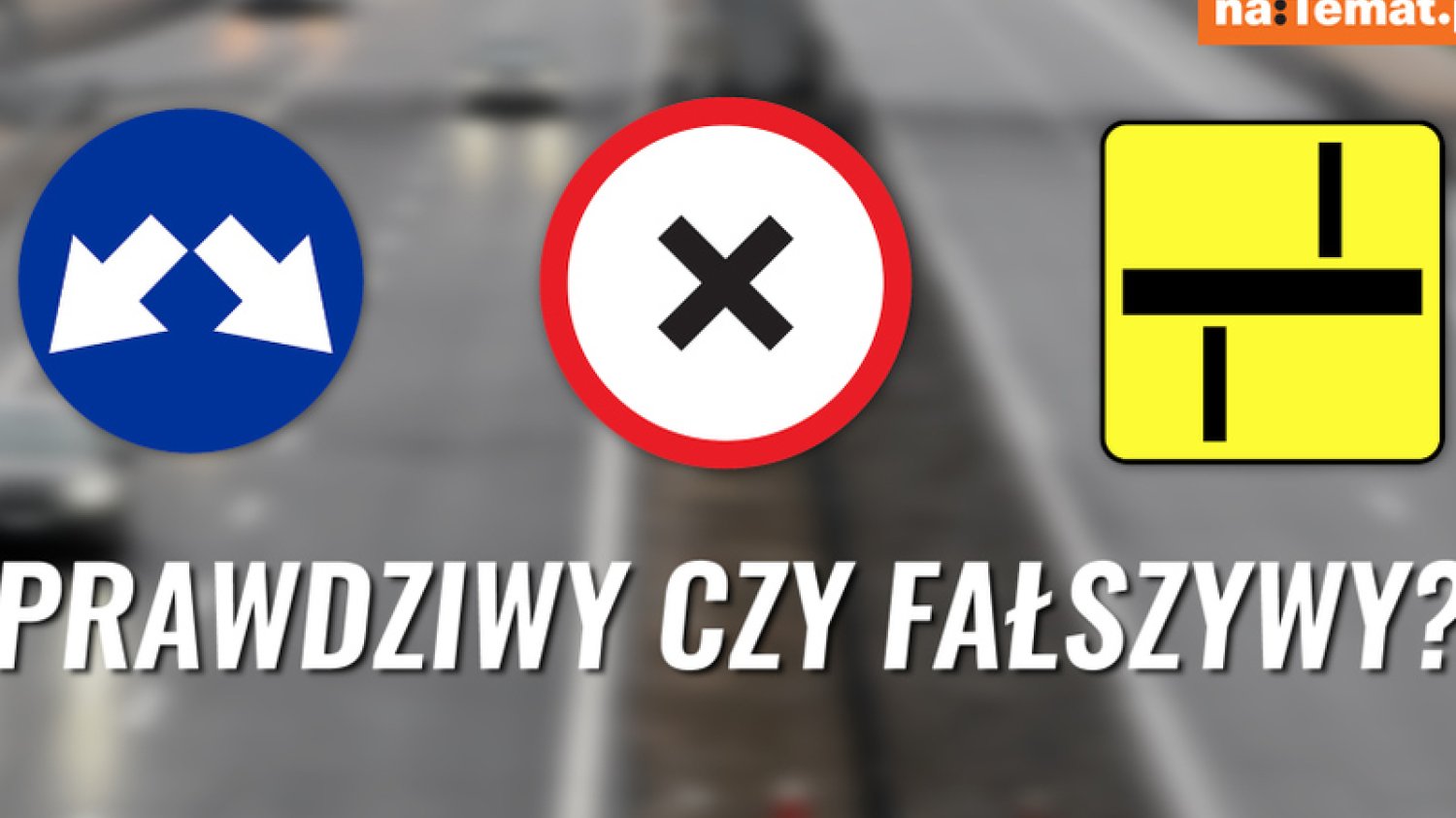 Zapytaliśmy warszawiaków, czy rozpoznają znaki drogowe. A Wy wiecie, który jest prawdziwy? #BeGood
