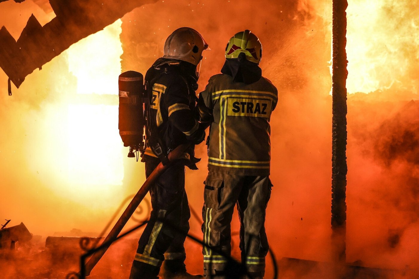 Pożar, zdjęcie ilustracyjne