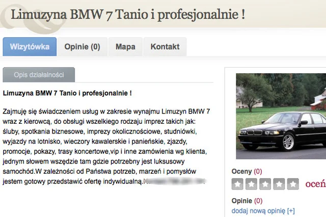 Przejazd na narty też można zamówić