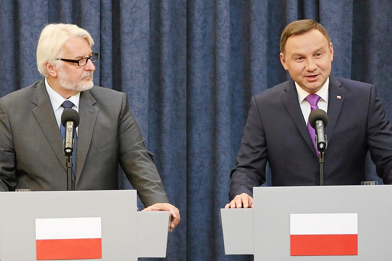 Andrzej Duda spełnił oczekiwania Witolda Waszczykowskiego. Wystarczyło, by szef MSZ publicznie zrugał prezydenta.