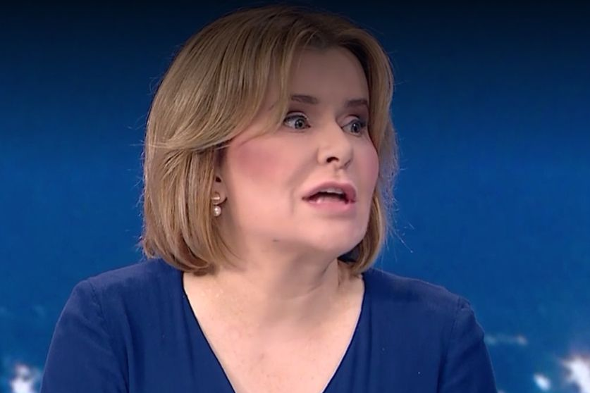Anna Krupka, wiceminister rządu PiS pokłóciła się w programie "Forum" z Martą Golbik z KO.
