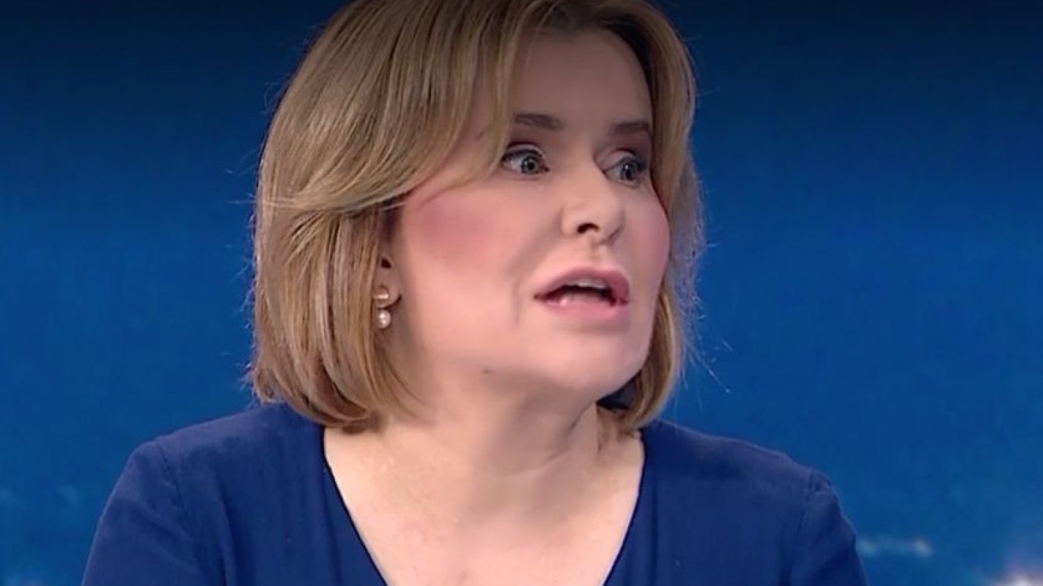 Anna Krupka, wiceminister rządu PiS pokłóciła się w programie "Forum" z Martą Golbik z KO.