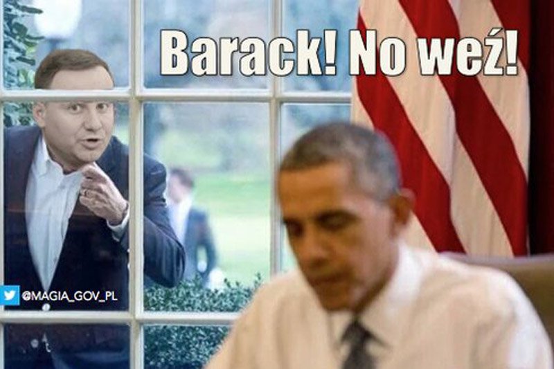 Ten mem idealnie opisuje obecną sytuację polskiej dyplomacji.
