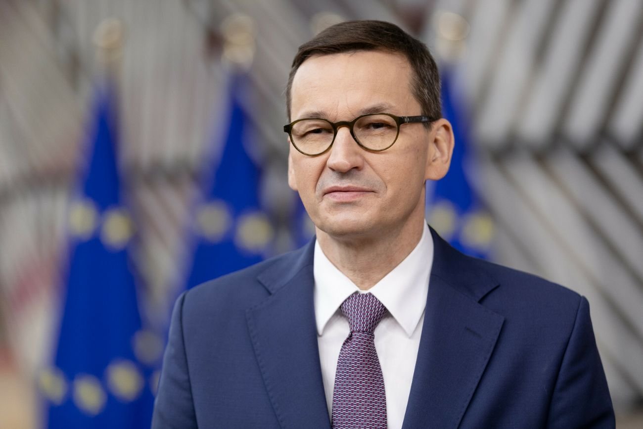Mateusz Morawiecki w Parlamencie Europejskim.