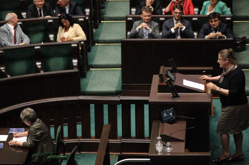 Krystyna Pawłowicz atakuje edukację seksualną.