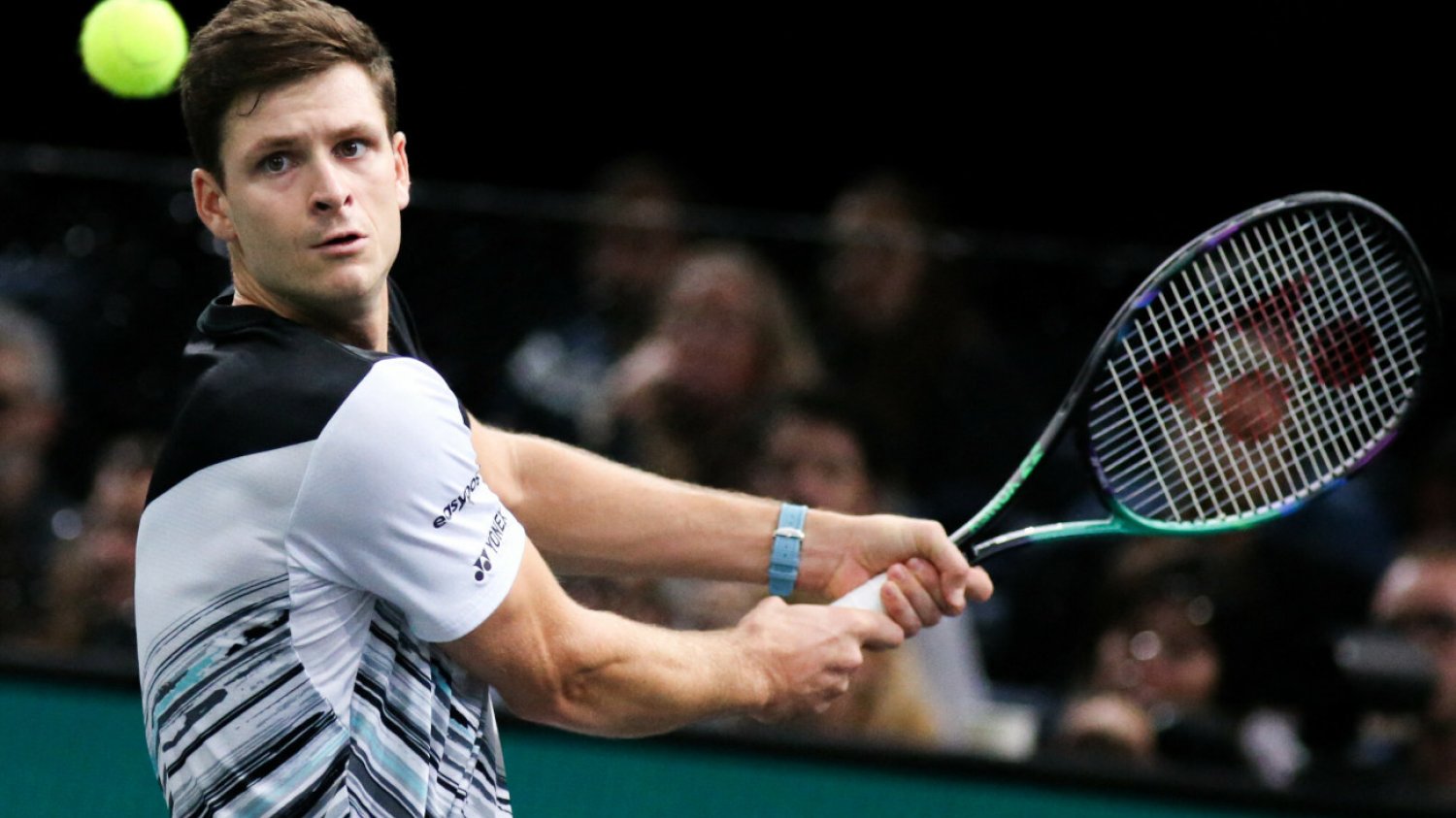 Wrocławianin Hubert Hurkacz na II rundzie zakończył swój udział w turnieju Rolex Masters 1000 w Paryżu.