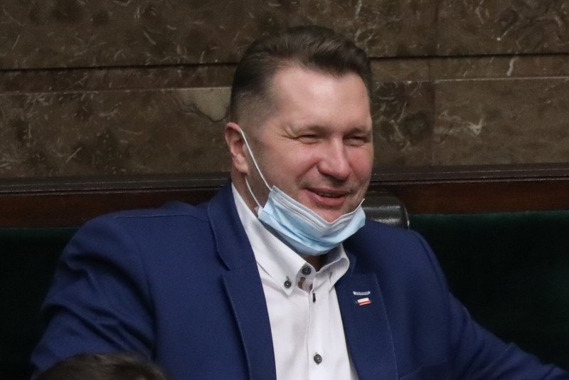 Przemysław Czarnek, minister edukacji i nauki w rządzie Zjednoczonej Prawicy.