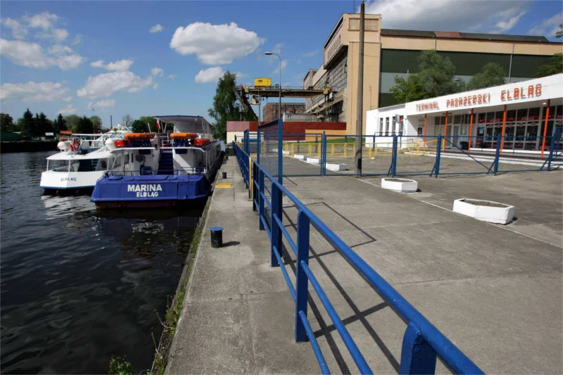 Port w Elblągu.