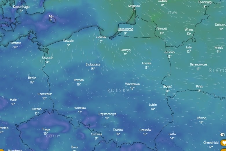 Czeka nas ładna wiosenna pogoda.