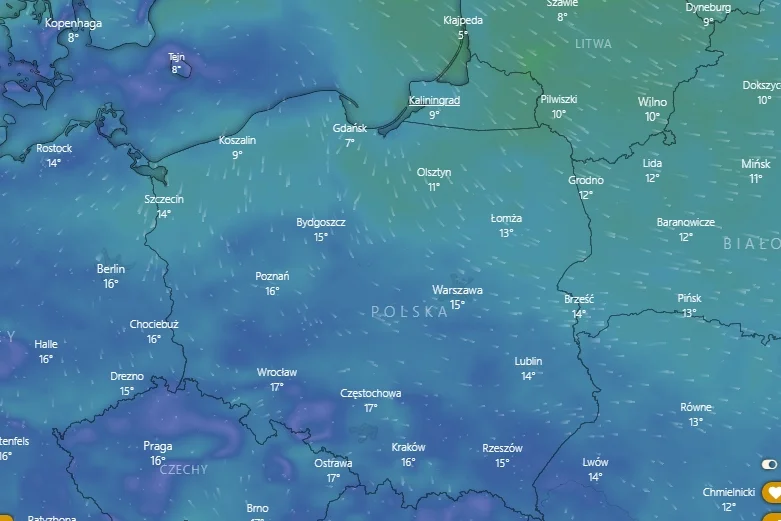 Czeka nas ładna wiosenna pogoda.