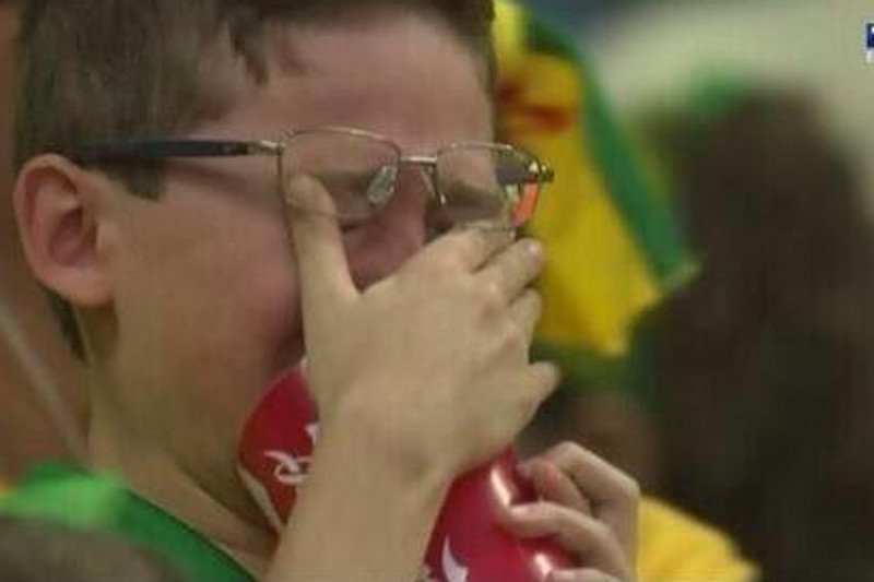 Niemcy - Brazylia: 5:0 po pierwszej połowie.