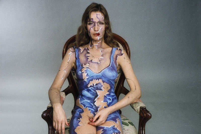 Znikająca modelka. Veruschka w Warszawie.