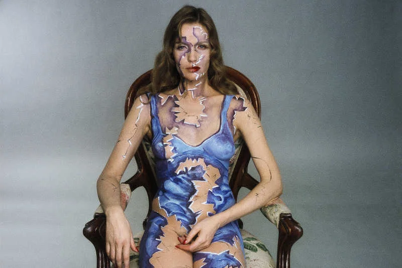 Znikająca modelka. Veruschka w Warszawie.
