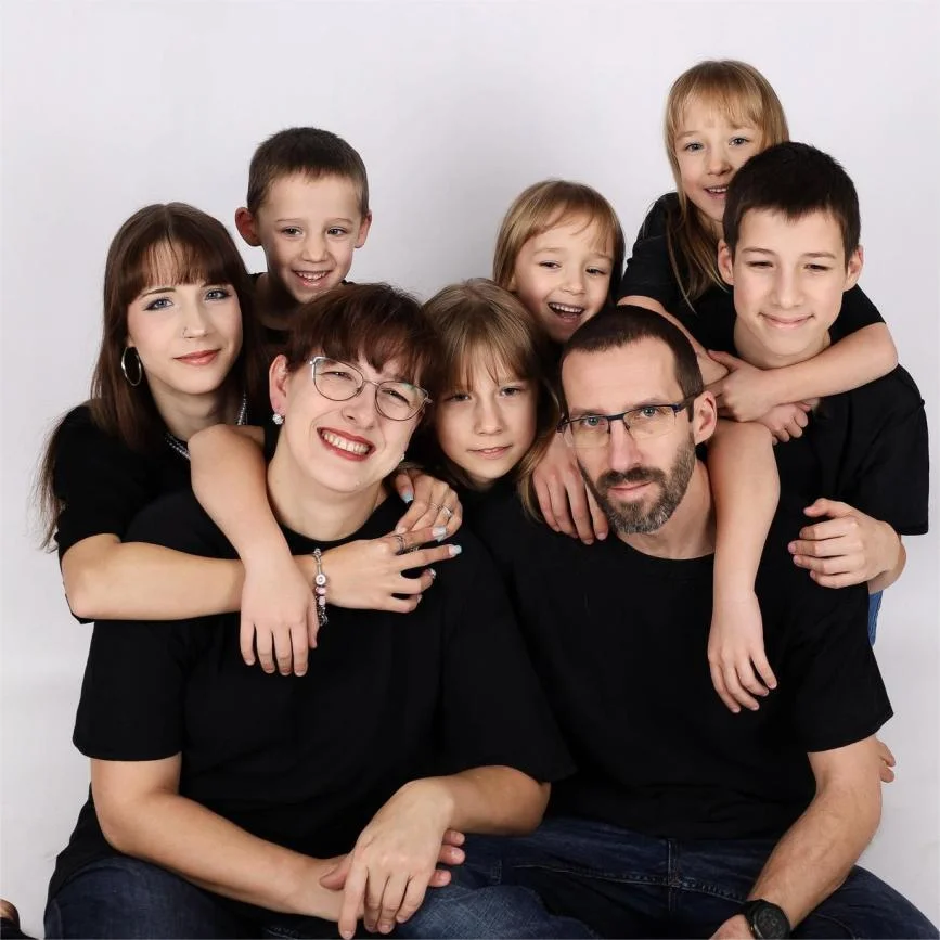 Agnieszka i jej mąż Paweł doczekali się szóstki dzieci