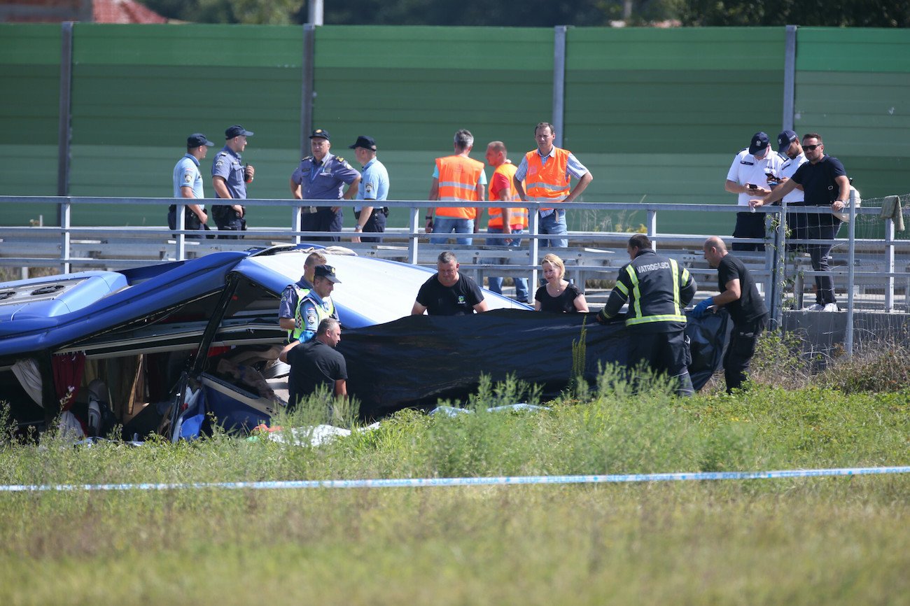 Ujawniono relację strażaka, który brał udział w akcji ratunkowej po wypadku autokaru w Chorwacji.