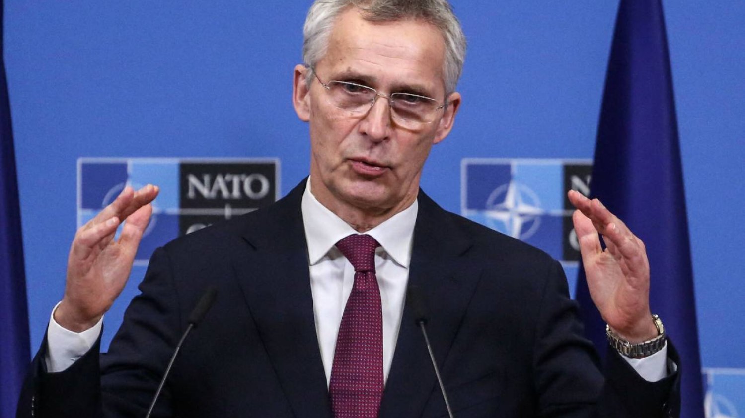 Jens Stoltenberg o przemówieniu Putina: "szykuje się do większej wojny"